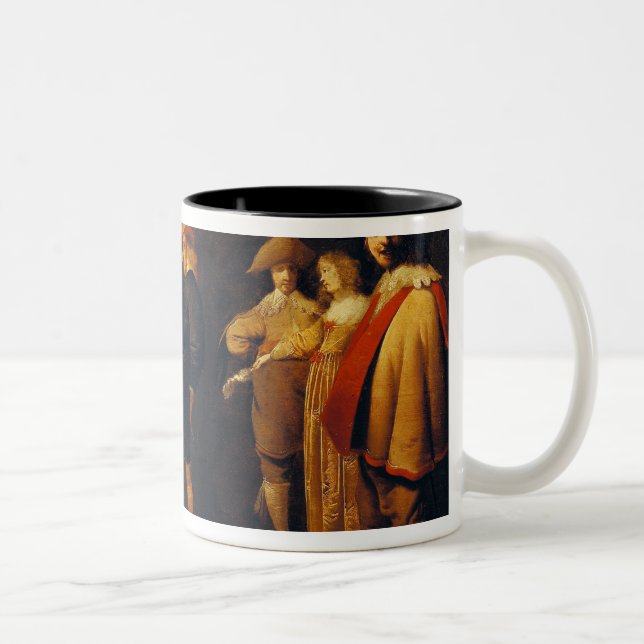 Tasse 2 Couleurs Danse d'acteurs de farce (Droit)