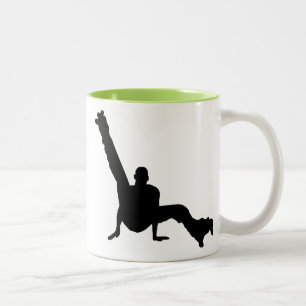 Tasse 2 Couleurs Danse de raie de rouleau