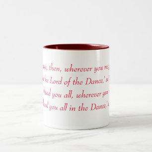 Tasse 2 Couleurs Danse Irlandaise - Seigneur de la Danse Chorus