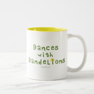Tasse 2 Couleurs Danses avec des pissenlits