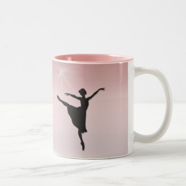 Tasse 2 Couleurs Danseur classique (Droit)