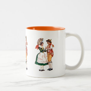 Tasse 2 Couleurs Danseurs suisses