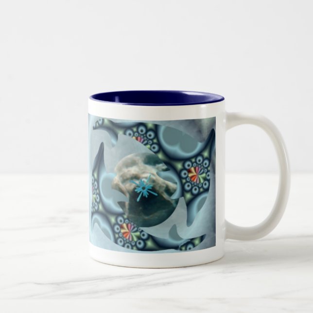 Tasse 2 Couleurs Dauphins chez Dione (Droit)