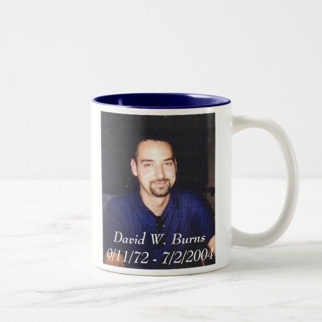 Tasse 2 Couleurs David W. Burns (Droit)
