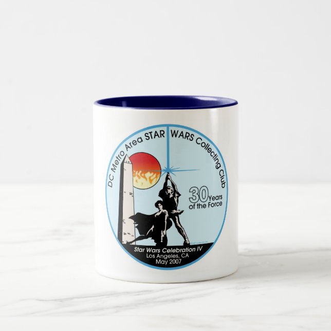 Tasse 2 Couleurs DCSWCC C4 Grosse bouillie (Centre)