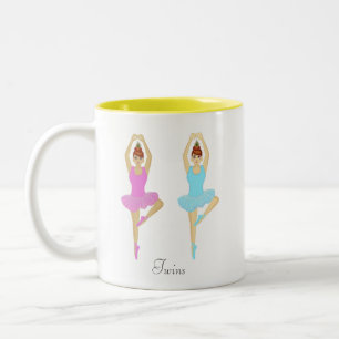 Tasse 2 Couleurs De beaux danseurs de ballet jumeaux
