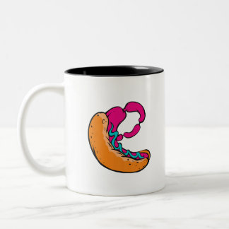 Tasse 2 Couleurs De saucisse étrange