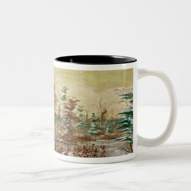 Tasse 2 Couleurs De Tonty Suing pour la paix (Droit)