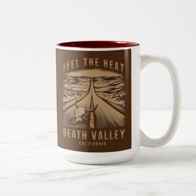 Tasse 2 Couleurs Death Valley California Sentez La Chaleur (Droit)