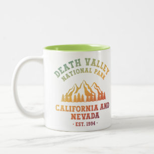 Tasse 2 Couleurs Death Valley National Park USA Gradient