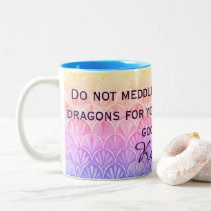 Tasse 2 Couleurs Déco Les pétoncles ne se mêlent pas des affaires d