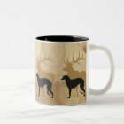 Deerhound & deer