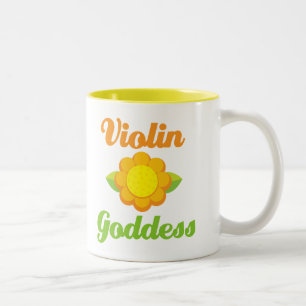 Tasse 2 Couleurs Déesse de violon