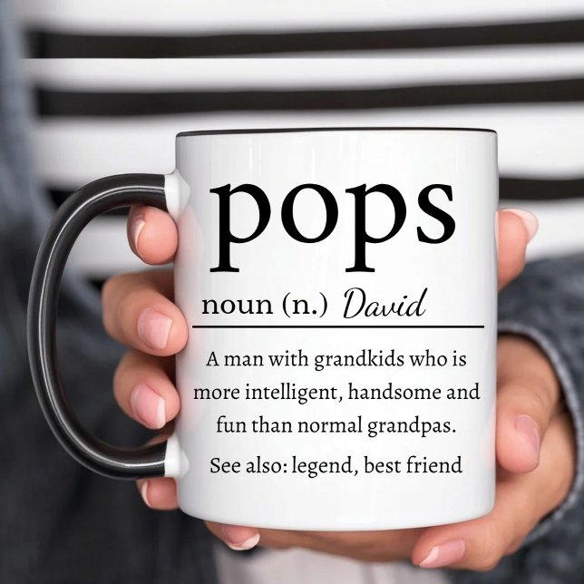 Tasse 2 Couleurs Définition de Pops personnalisés  (Créateur téléchargé)