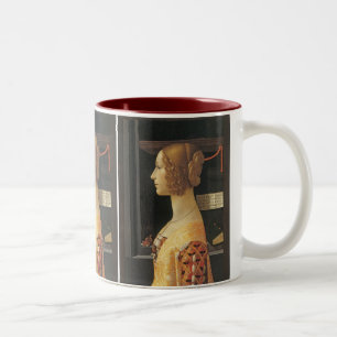 Tasse 2 Couleurs Degli Albizzi Tornabouni de Giovanna
