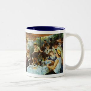 Tasse 2 Couleurs Déjeuner de la fête nautique par Pierre Renoir