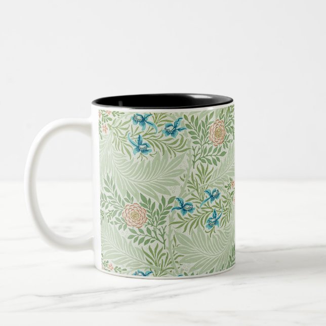 Tasse 2 Couleurs Delphinium William Morris Larkspur (Gauche)