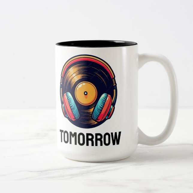 Tasse 2 Couleurs demain (Droit)