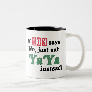 Tasse 2 Couleurs Demandez juste YaYa