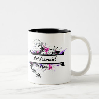 Tasse 2 Couleurs Demoiselle d'honneur