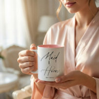 Demoiselle d'Honneur Chic Script