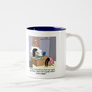 Tasse 2 Couleurs Démontrez vos qualifications agiles !