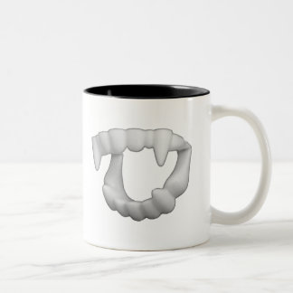Tasse 2 Couleurs Dents en plastique de crocs de Halloween