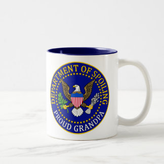 Tasse 2 Couleurs Département de se corrompre - grand-papa fier