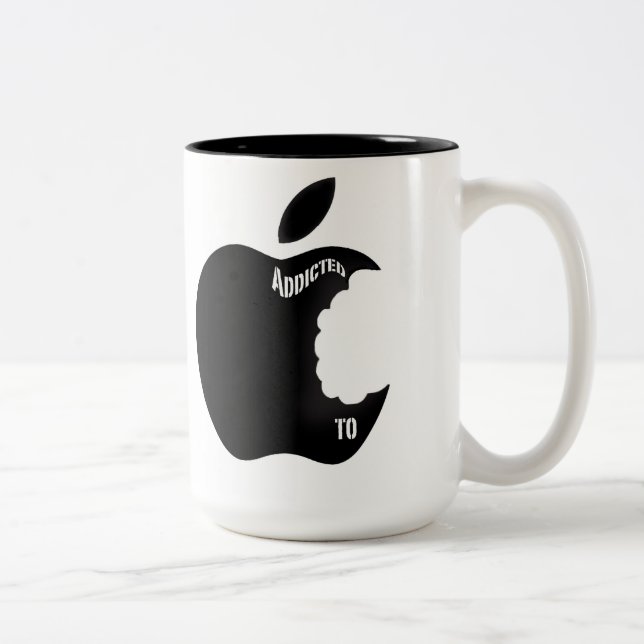 Tasse 2 Couleurs Dépendant à Apple (Droit)