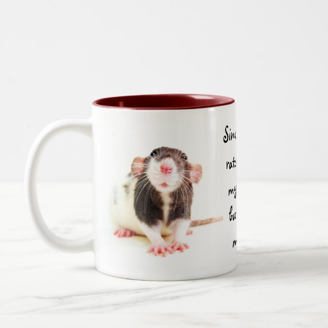 Tasse 2 Couleurs Depuis posséder des rats… (Gauche)