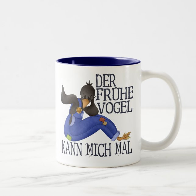 Tasse 2 Couleurs Der Frühe Vogel (Droit)