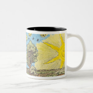 Tasse 2 Couleurs Description fantastique du système solaire