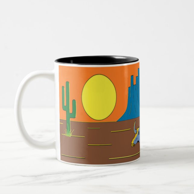 Tasse 2 Couleurs désert mexicain (Gauche)