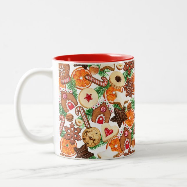 Tasse 2 Couleurs Désert Noël (Gauche)