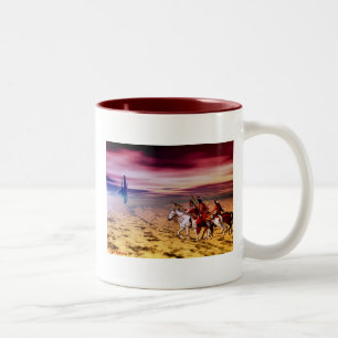 Tasse 2 Couleurs désert occidental