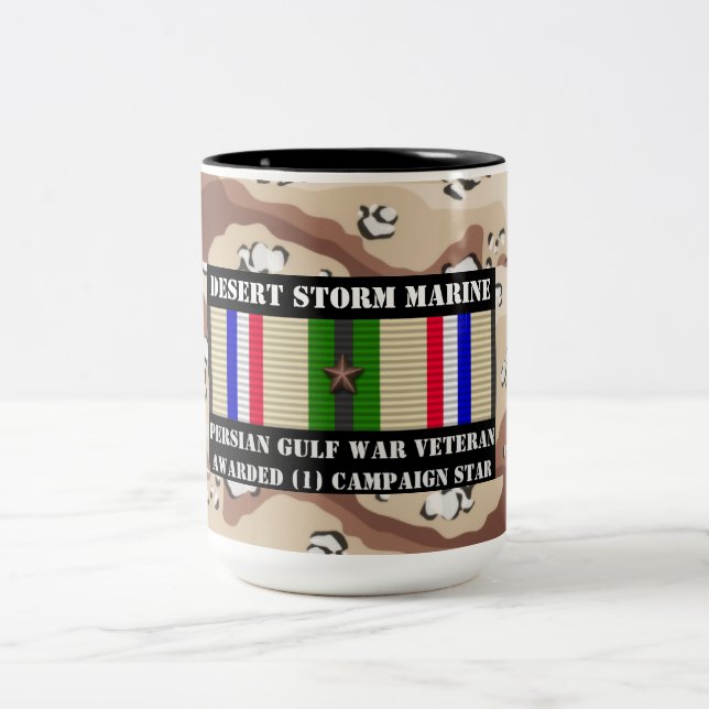 TASSE 2 COULEURS DESERT STORE MARINE 1 ÉTOILE (Centre)