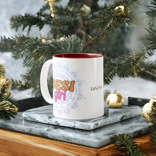 Tasse 2 Couleurs Desi Girl Chakra Nom