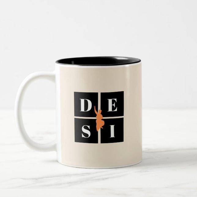 Tasse 2 Couleurs desi india indienne Bhangra pride (Gauche)