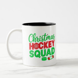 Tasse 2 Couleurs Design d'Art numérique de l'équipe de hockey de No