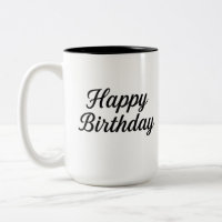 Design élégant de calligraphie d'anniversaire