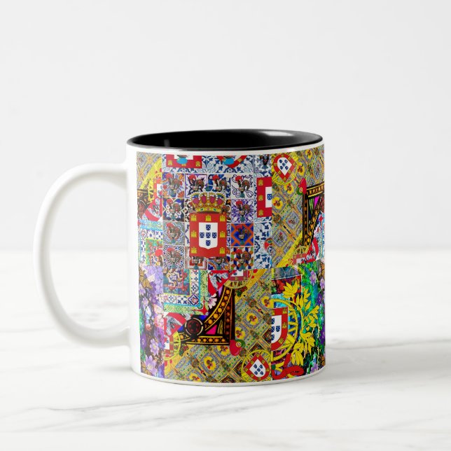 Tasse 2 Couleurs Design portugais (Gauche)