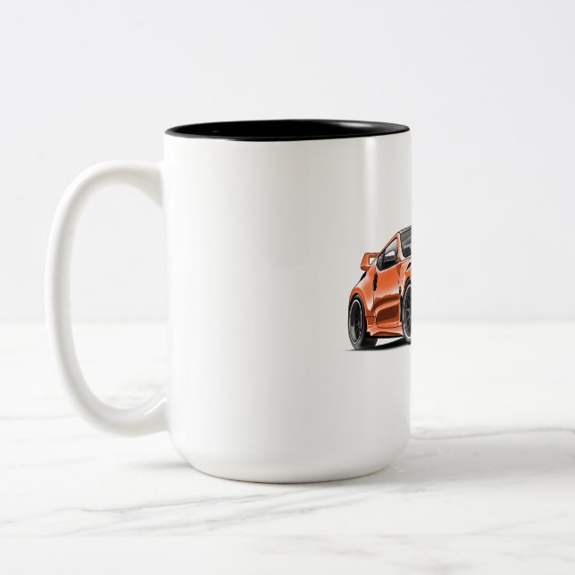 Tasse 2 Couleurs dessin 370z (Gauche)