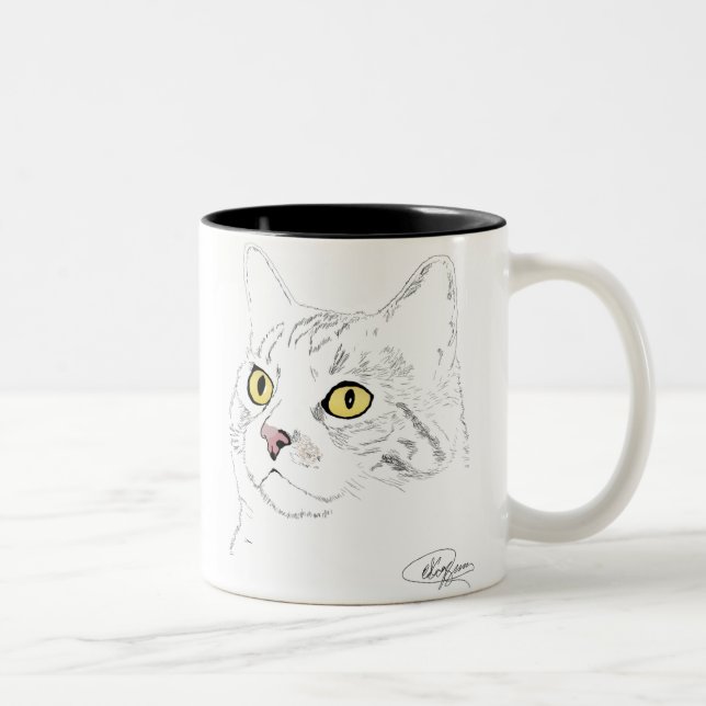 Tasse 2 Couleurs Dessin de Kramer (Droit)