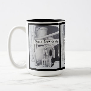 Tasse 2 Couleurs dessin toujours de la vie des outils de jardin