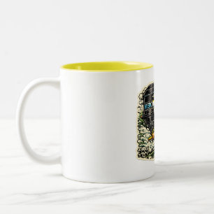 Tasse 2 Couleurs Dessins animés de bateau Fliver Flivver CreekRat