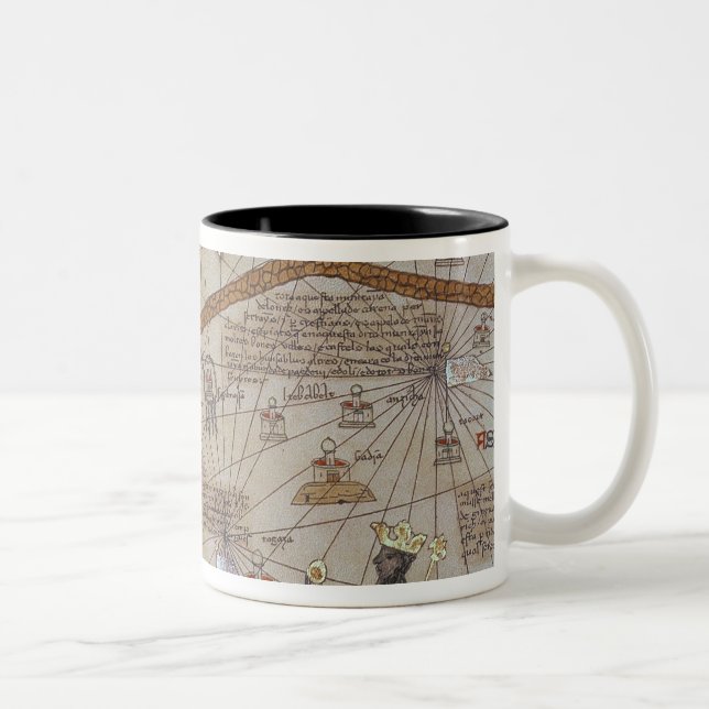 Tasse 2 Couleurs Détail de l'atlas catalan, 1375 (Droit)