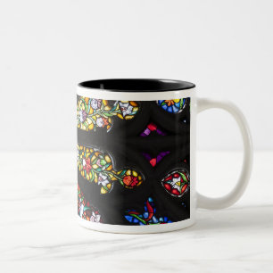 Tasse 2 Couleurs Détail de vitrail 2