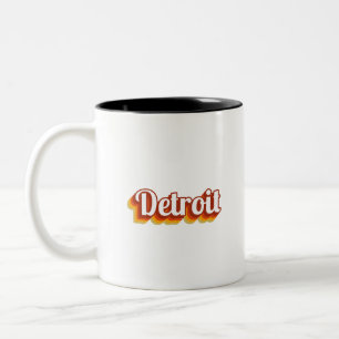 Tasse 2 Couleurs Détroit vintage
