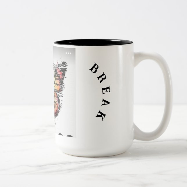 TASSE 2 COULEURS DEUX MUSIQUE TONE .O (Droit)