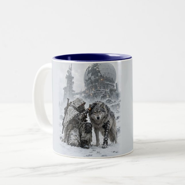 Tasse 2 Couleurs Deux survivants (Devant gauche)